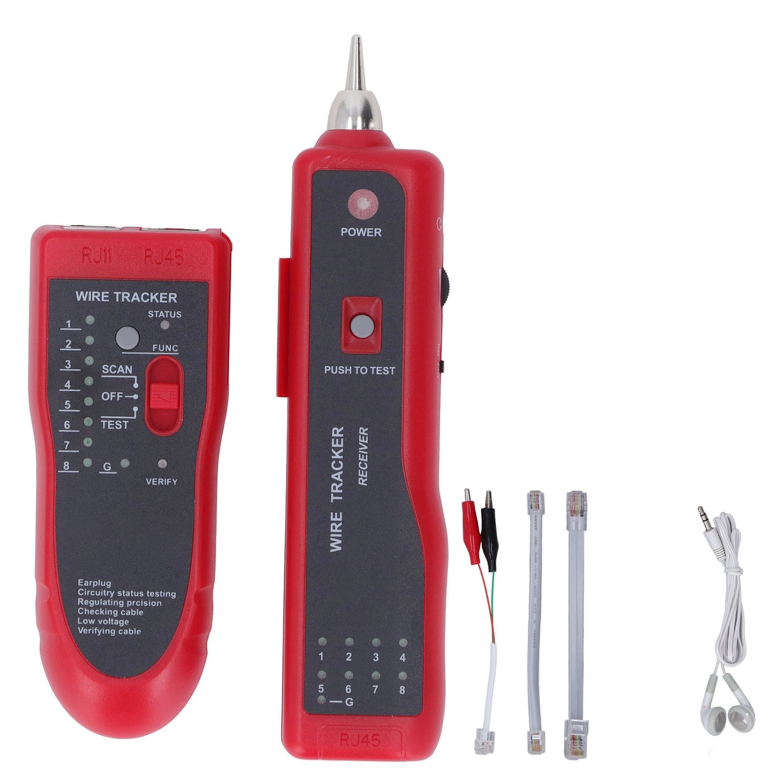 Wire Tracer Kit Practical Line Finder For Network Cable Testing