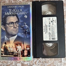 To Kill a Mockingbird (VHS, 1998, Widescreen) **Buy 2 Get 1 Free**📼