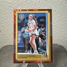 2025 Panini Donruss WNBA - Kamilla Cardoso #32 Red Shimmer /399