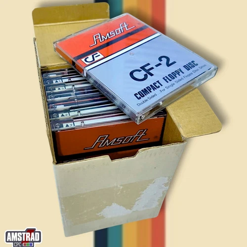 Lot de 8 disquettes CPC Amstrad Amsoft 