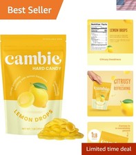 Classic 1 lb Lemon Drops - Individually Wrapped Hard Candy for Every Occasion