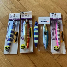 Metal jig set 200g/100g