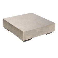 The Beadsmith Steel Bench Block - with Rubber Feet - Flat Anvil Jewelers Tool...