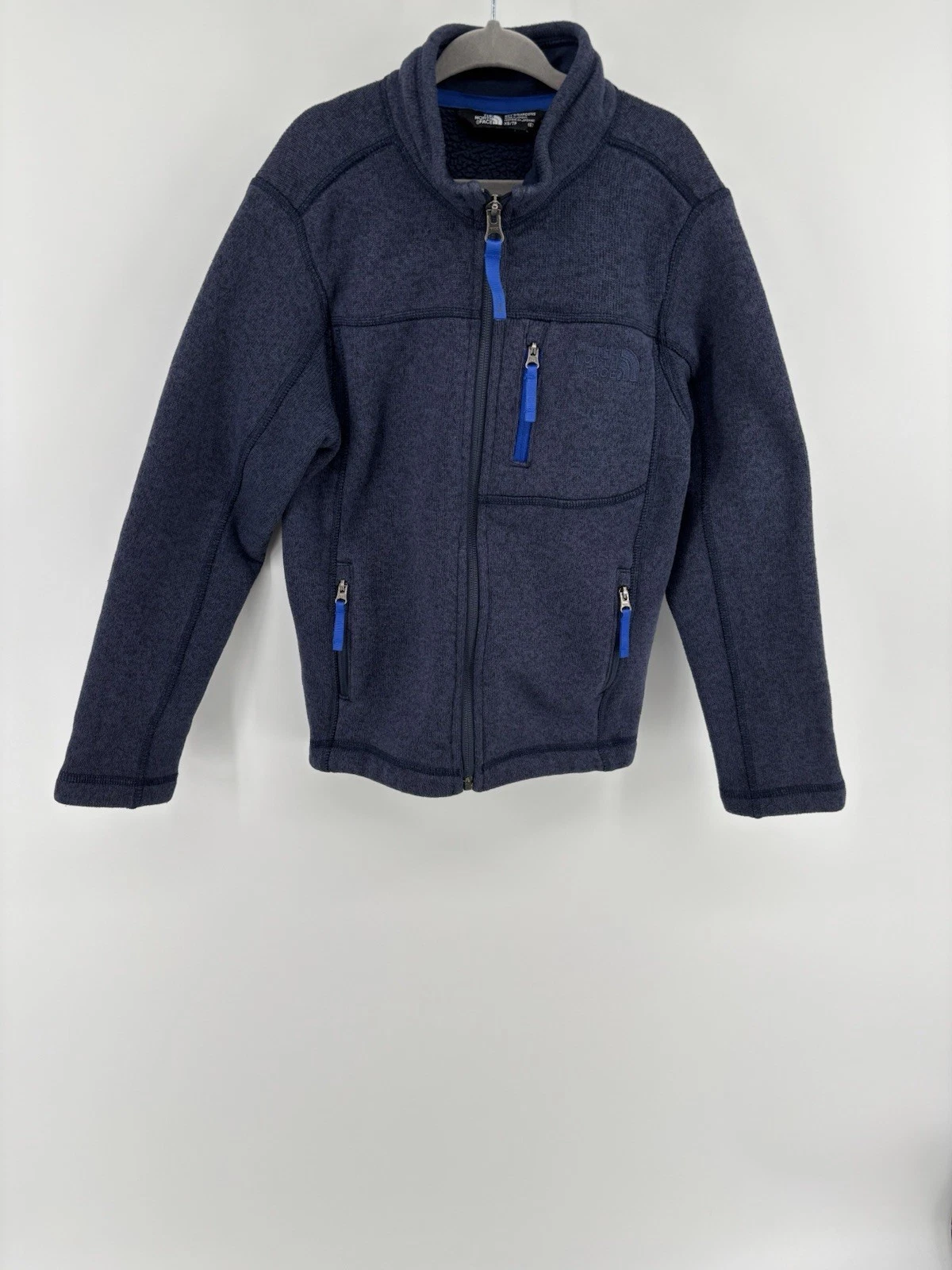 The North Face Fleece Jacket Full Zip Pocket Boys Size XS 6