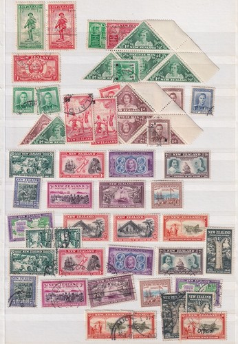 New Zealand. Large collection of used stamps. - Picture 5 of 18