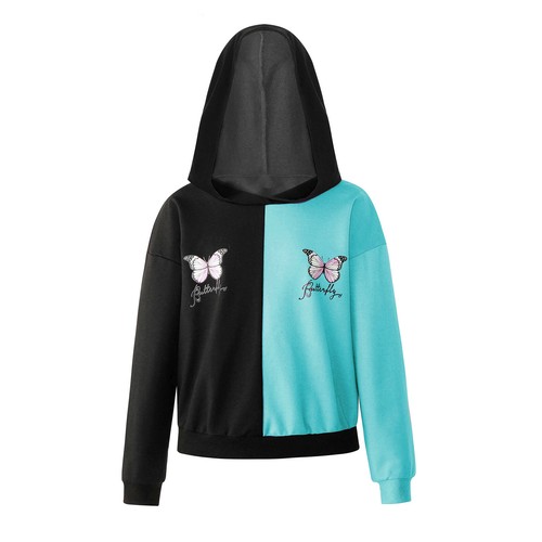 Girls Sweatshirts Shopping Hoodie Vocation Pullover Jazz T-shirt Casual Outwear - Picture 34 of 50