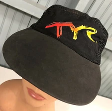 TYR Swimwear Rubber Brim Lightweight Mesh Snapback Baseball Cap Hat 