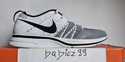Nike Flyknit Trainer+ White Black Yeezknit 2012 8US/41EUR