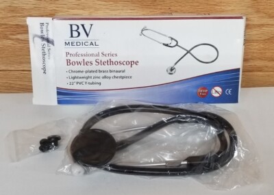 BV Medical Professional Series Bowles Stethoscope Latex Free DEHP Free New