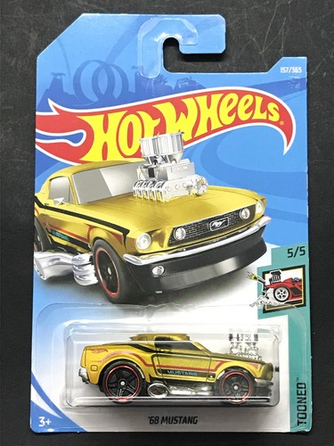 2018 Hot wheels '68 Mustang Case G #157 