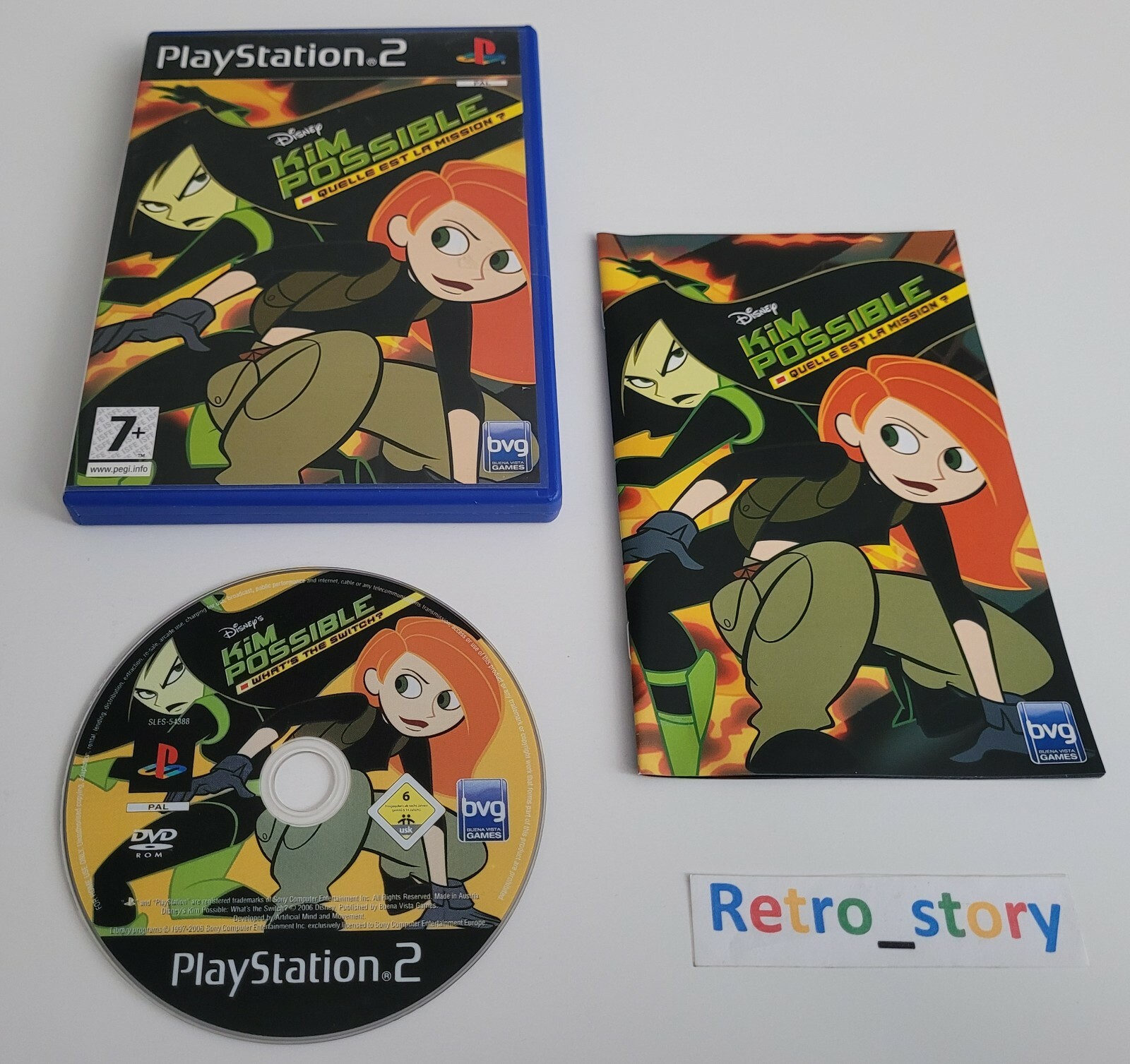 Sony Playstation PS2 - Disney Kim Possible : quelle est la mission ? - PAL