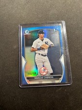 2023 Bowman Chrome Marcos Cabrera Blue Refractor /150 BCP46 Yankees