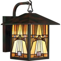 Elstead Inglenook Outdoor AußEn-Wandleuchte E27 31Cm Valiant Bronze IP44