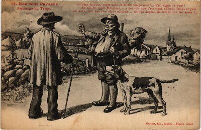 CPA AK Dog with a Hunter DOGS (1388339)