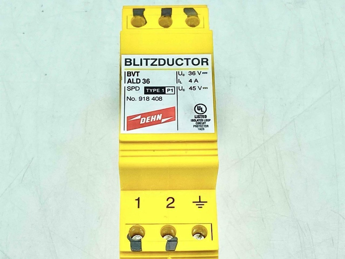 Dehn Blitzductor BVT ALD 36 SPD Type 1 P1 Protection Module