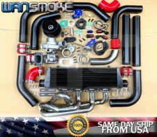 Turbo Kit Charger T3t4 Ar.63 For Volvo 940 780 740 240 Dohc B234 16v B204 Red