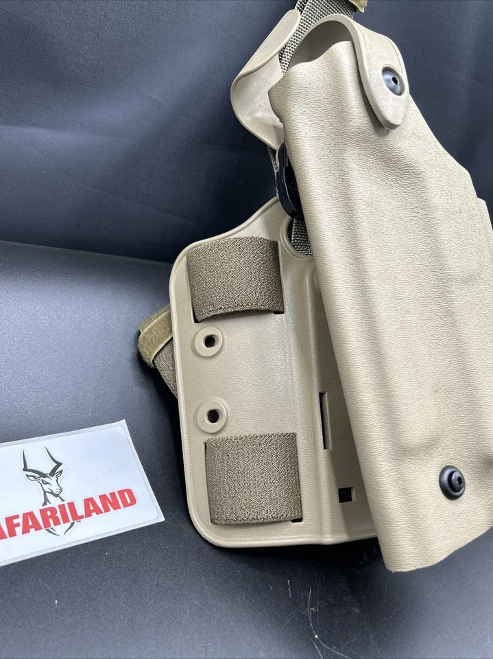 Safariland 6004 SLS Tactical Holster Sig P226 P220 W/ M3X Or M6x Left Hand - Image 3 of 4