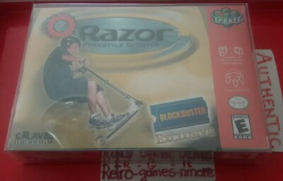 Razor Freestyle Scooter Nintendo 64, N64 Authentic SEALED, Actual pict READ/LOOK