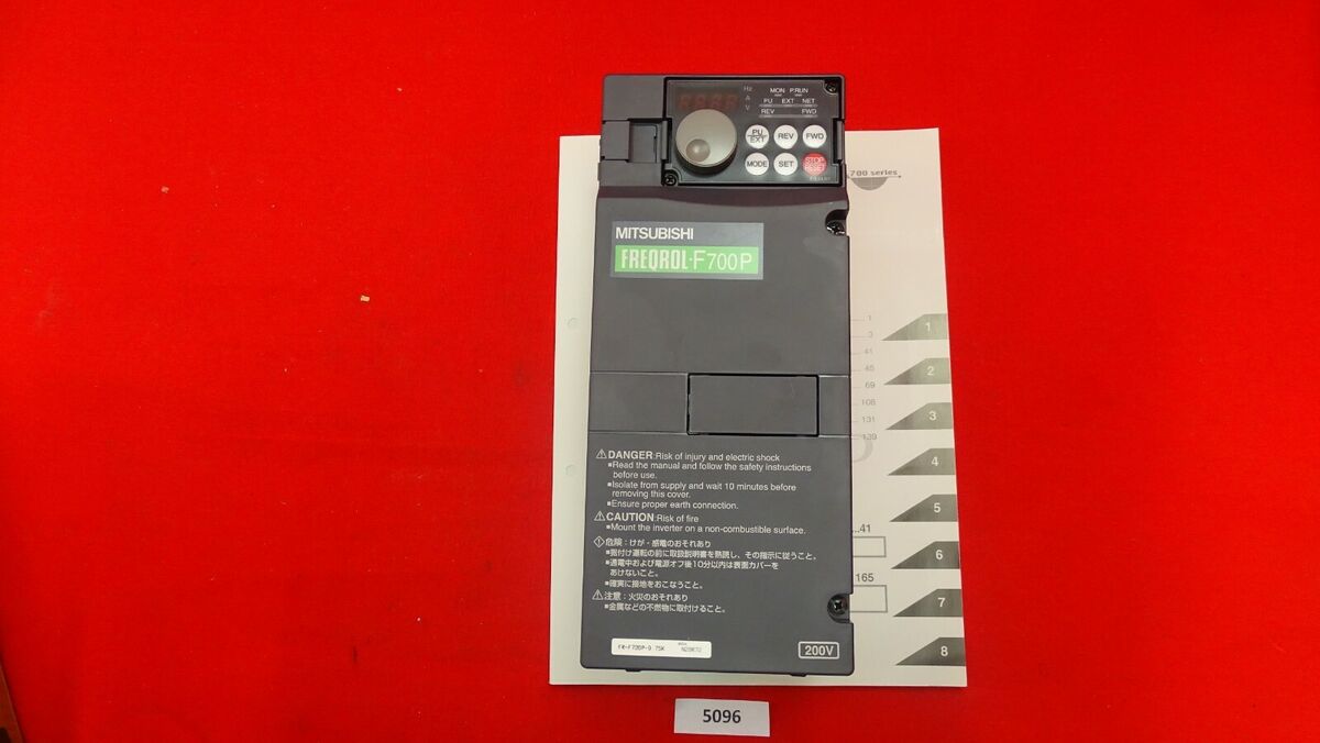 Mitsubishi FR-F720P-0.75K Frequenzumrichter FREQROL F700P | eBay Mitsubishi FR-F720P-0.75K Frequenzumrichter FREQROL F700P | eBay