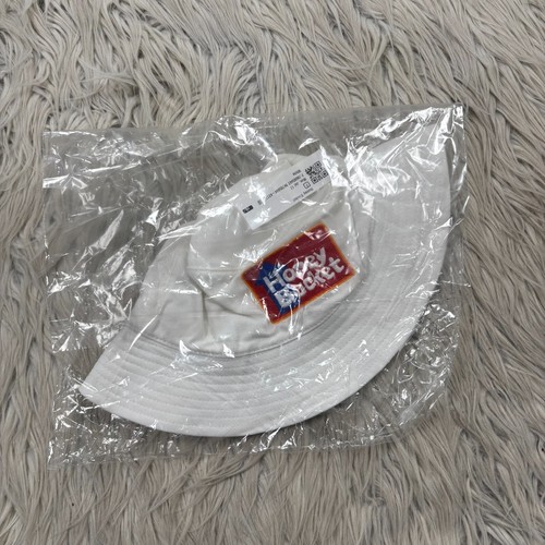 NEU - Honey Bucket Unisex Erwachsene OS Fischerhut weiß 100% Baumwolle