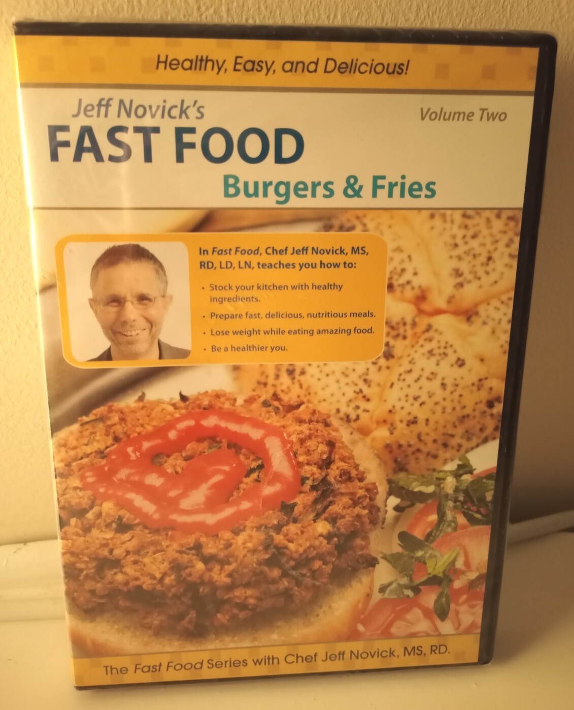 Jeff Novick's Fast Food DVD Volume 2 Burgers and Fries New eBay
