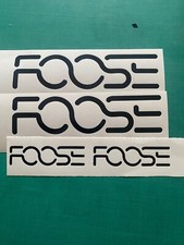 4 Foose Design Sticker Decal Hot Rod Custom Overhauling V8