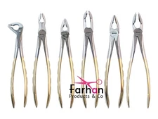 REDLAND DENTAL ATRAUMATIC EXTRACTION FORCEPS SET