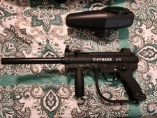 Tippmann A5 Paintball Marker With Case + Extras