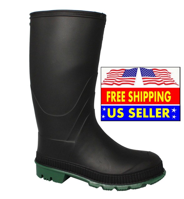 slip resistant rain boots