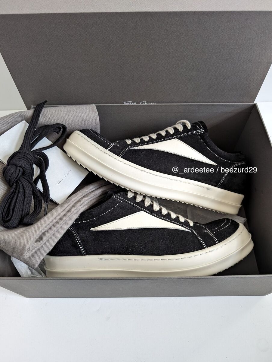 NEW* RICK OWENS RARE SAMPLE SUEDE VINTAGE SNEAKS SNEAKERS NEW* RICK OWENS RARE SAMPLE SUEDE VINTAGE SNEAKS SNEAKERS