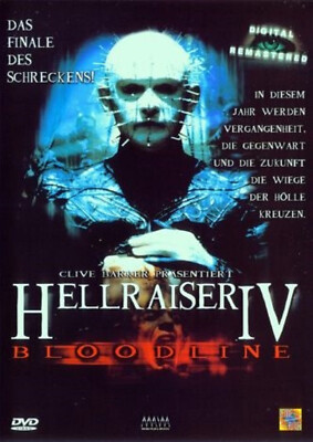 Hellraiser IV 4 Bloodline - FSK 18 dvd noch gut