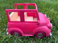 BATTAT LIL WOODZEEZ Pink Happy Camper Car