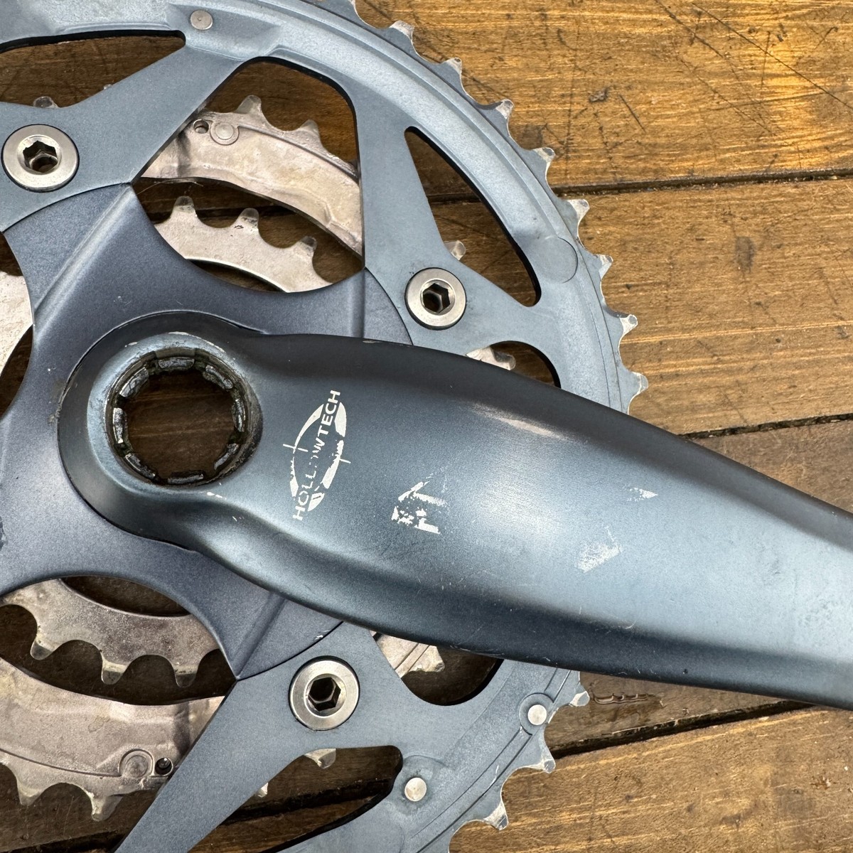 Vintage Shimano Deore LX FC-M572 Crank Set 175 mm 104 BCD Triple