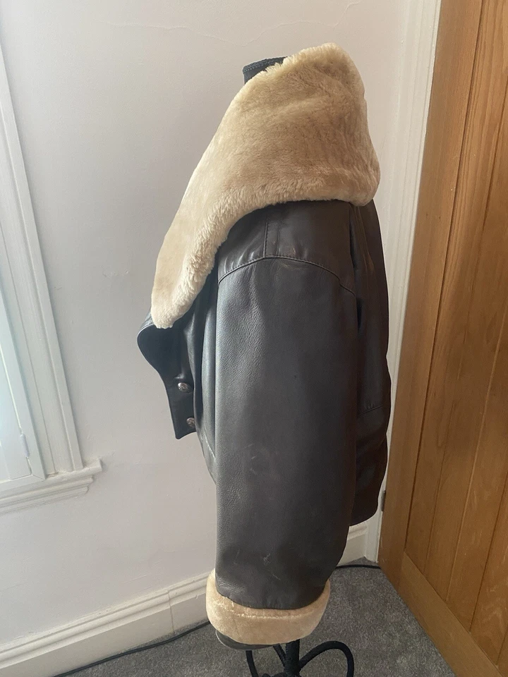 Jane Norris Flying Jacket . Soft Leather Immaculate Condition - Image 4 of 4