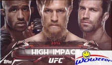 2016 Topps UFC High Impact Factory Sealed BOX-AUTOGRAPH,2 Parallels+ Insert Card