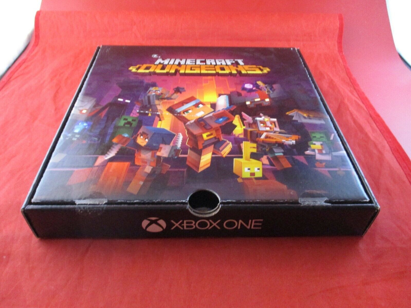 Minecraft Xbox 360 original em mídia física.