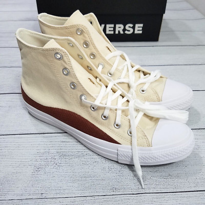 Converse Chuck Taylor All Star Craft Mix High Top Canvas Sneaker Mens sz 11