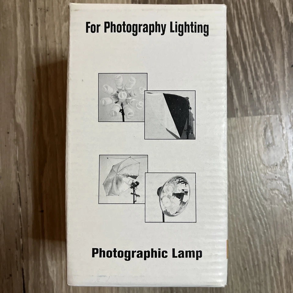 Bombilla Lámpara Fotográfica 5500k Nueva En Caja. Foto 3 de 4