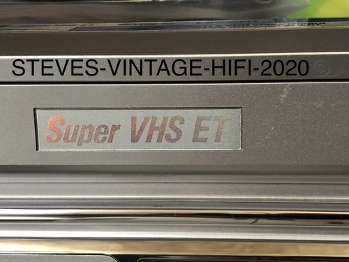 JVC HR-XVS30EK DVD Player & Video Combi Super VHS + Remote NEAR MINT L@@K FREE P - Picture 4 of 16