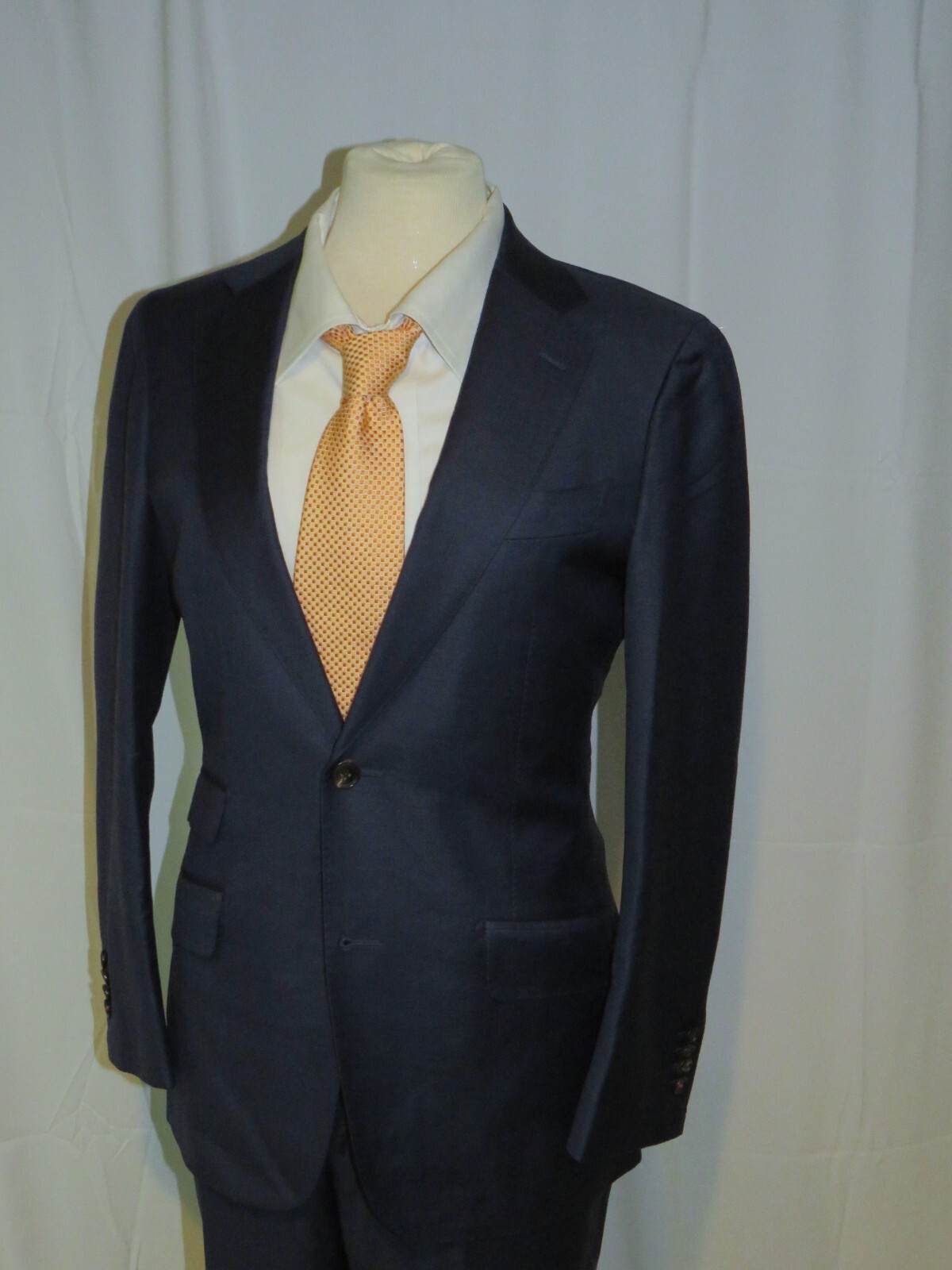 Suitsupply Sienna Vitale Solid Blue Two Button Su… - image 8