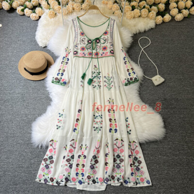 sachin and babi light blue dress Chiapas de Corzo Dress main image 1