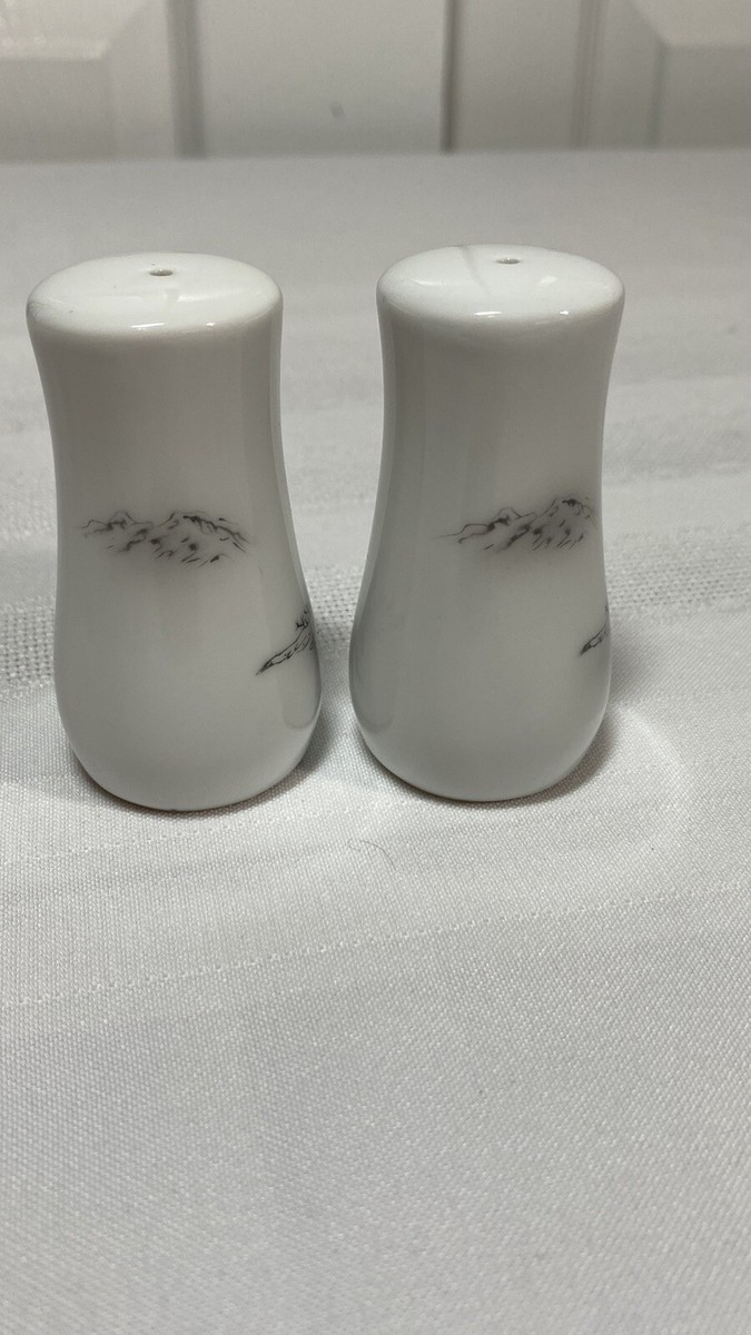 salt出品 Salt & Pepper Shakers, 2 3/4 in. Cylinder Shape, Fukagawa
