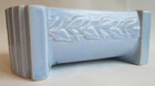 WINDOW BOX PLANTER! Vintage NELSON McCOY pottery: matte BLUE BUTTERFLY patt EXC