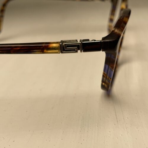 VERSACE Frames 3163 992 Eyeglasses Brown Purple Havana 52-17-140 Frames Case - Picture 4 of 12