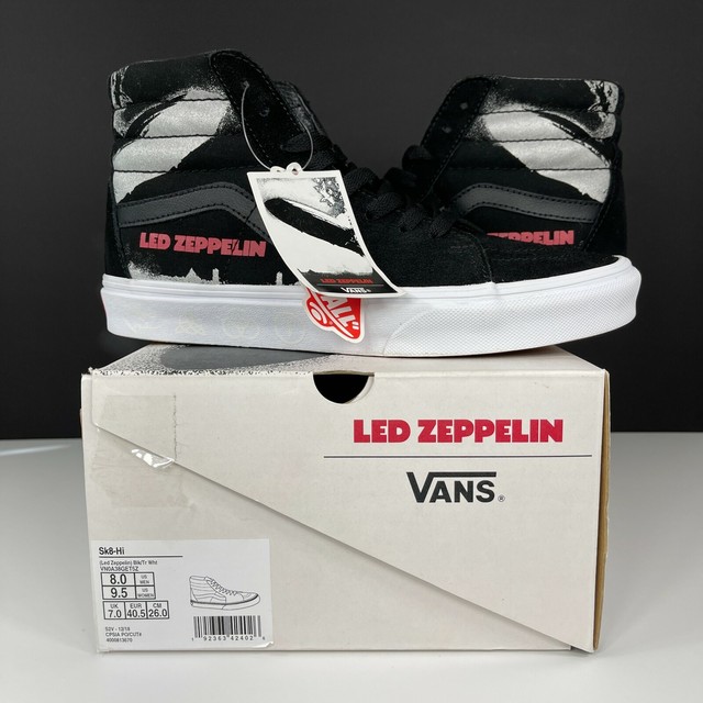 vans led zeppelin shoes