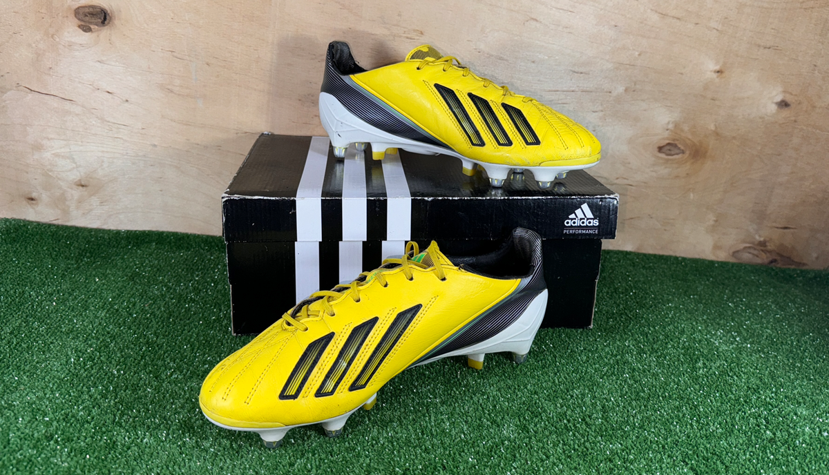 Adidas F50 Adizero SG Leather G65320 Elite Yellow boots Cleats