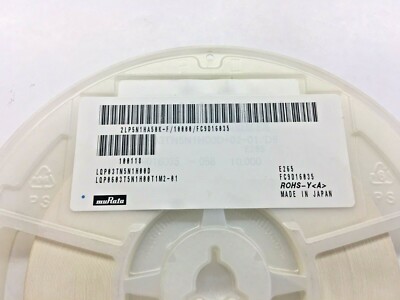 (9,900 PIECE REEL) LQP03TN5N1H00D, Ind. 5.1nH, 3%, 1 Element, SMD, 0201 ROHS