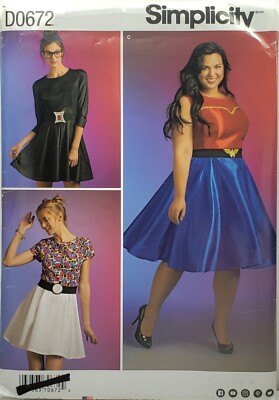 superhero skater dress Destiny Superhero Skater Dress- Cosplay, Bounding, Cruising, Park Hopping style