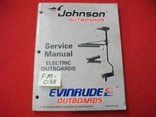 1997 JOHNSON/EVINRUDE/OMC O/B ELECTRIC TROLLING "EU" SERIES SERVICE MANUAL VGC