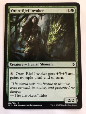 MTG Battle For Zendikar Oran-Rief Invoker 182/274 NM